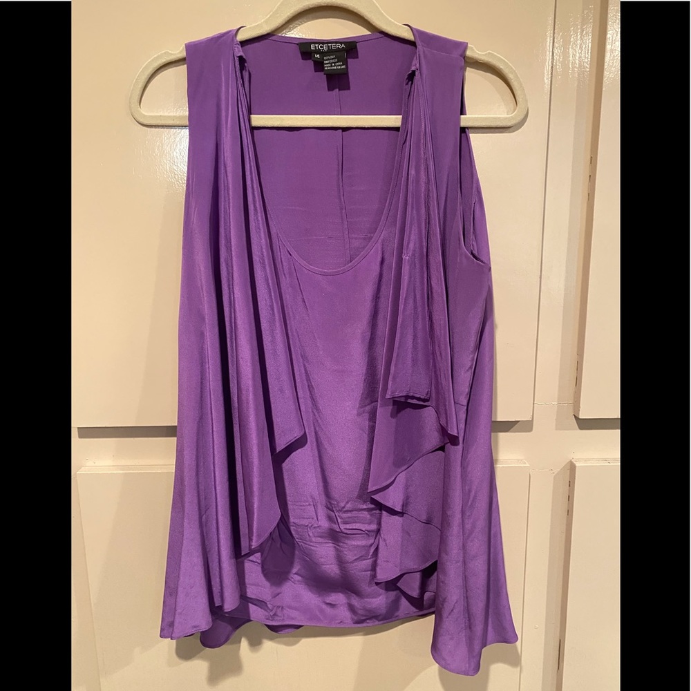 Beautiful Silk Top by ETCETERA